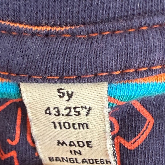 Joules & Beebay Kids Striped Long Sleeve Tops – Bundle of 3 (Size 5Y / 110cm) - Picture 5 of 14